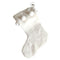 Cream Pom Pom Christmas Stocking Hand Felted Wool Arcadia Home